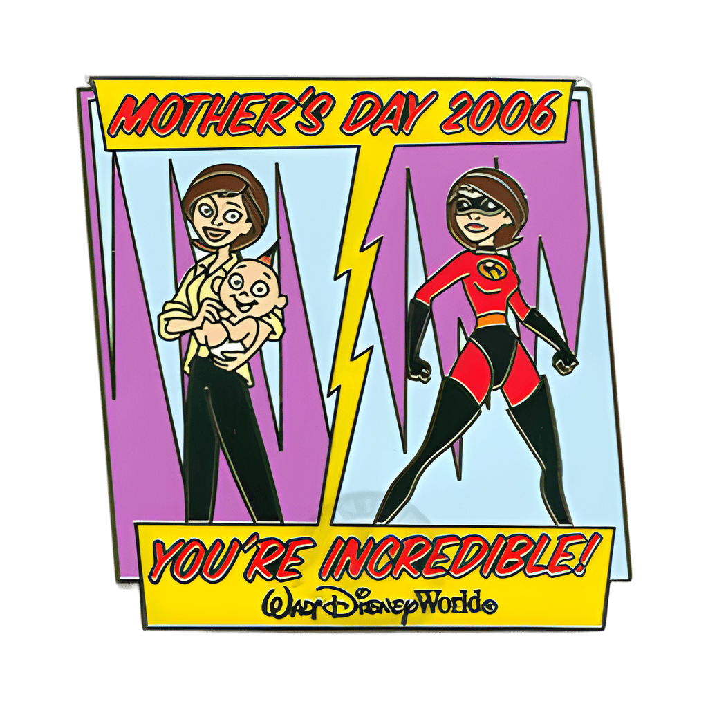Mother's Day 2006 You’re Incredible! (Mrs. Incredible and Jack Jack) Disney pin