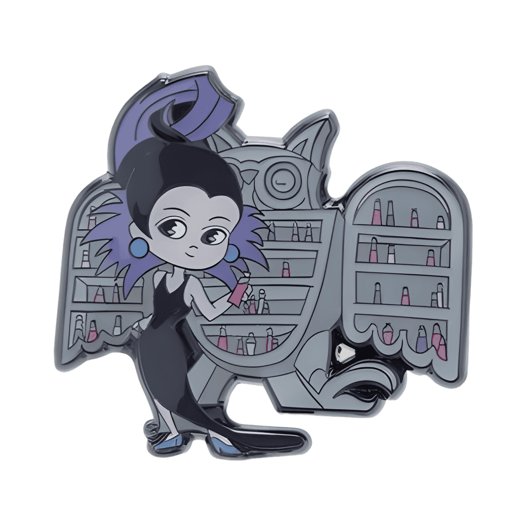 Yzma and Potions Cabinet Disney pin