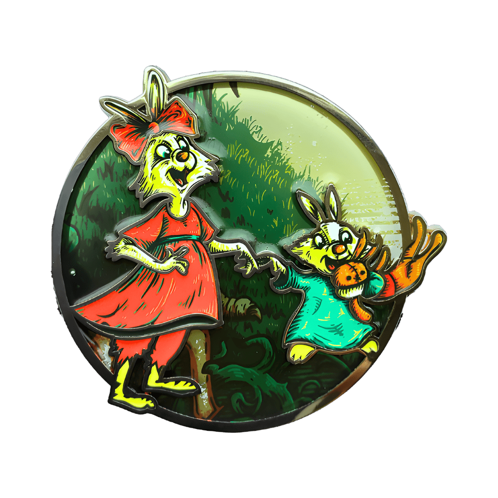 Sis Bunny and Tagalong Disney pin