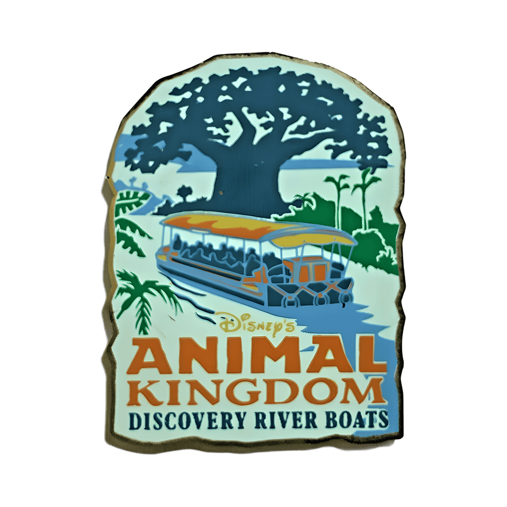 Discovery River Boats Disney pin