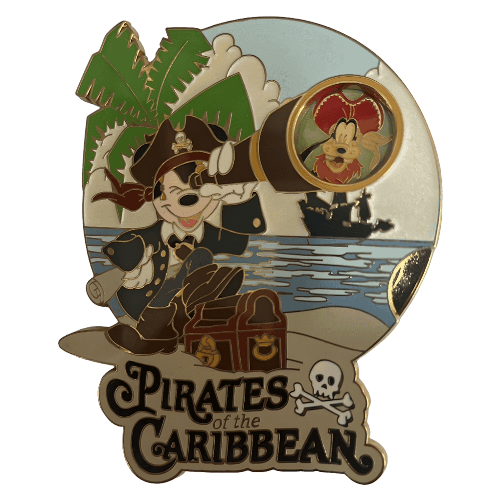 Mickey Pirates of Caribbean Legend of the Golden Disney pin