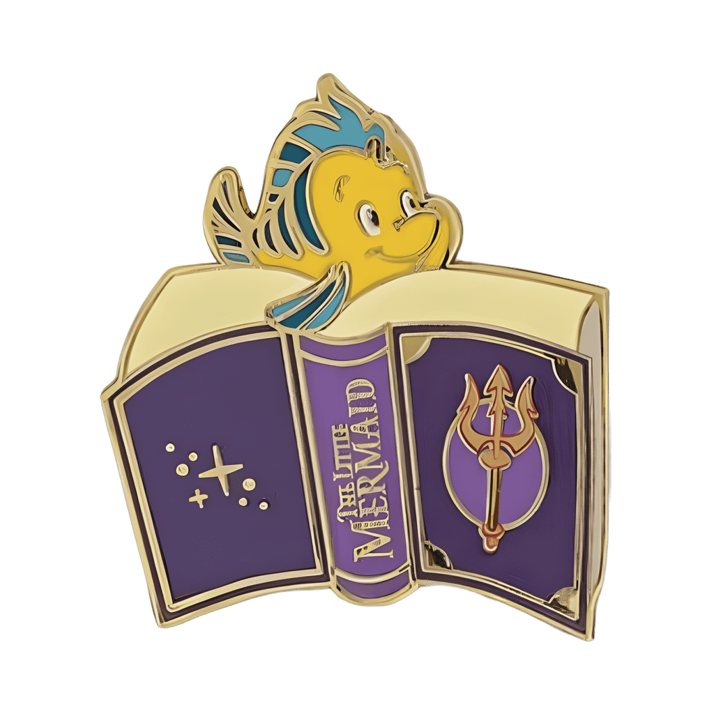 Flounder Disney pin