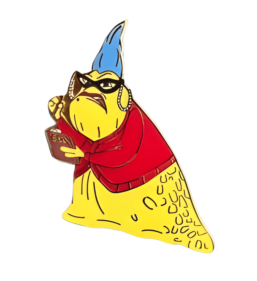 Roz with Clipboard Disney pin