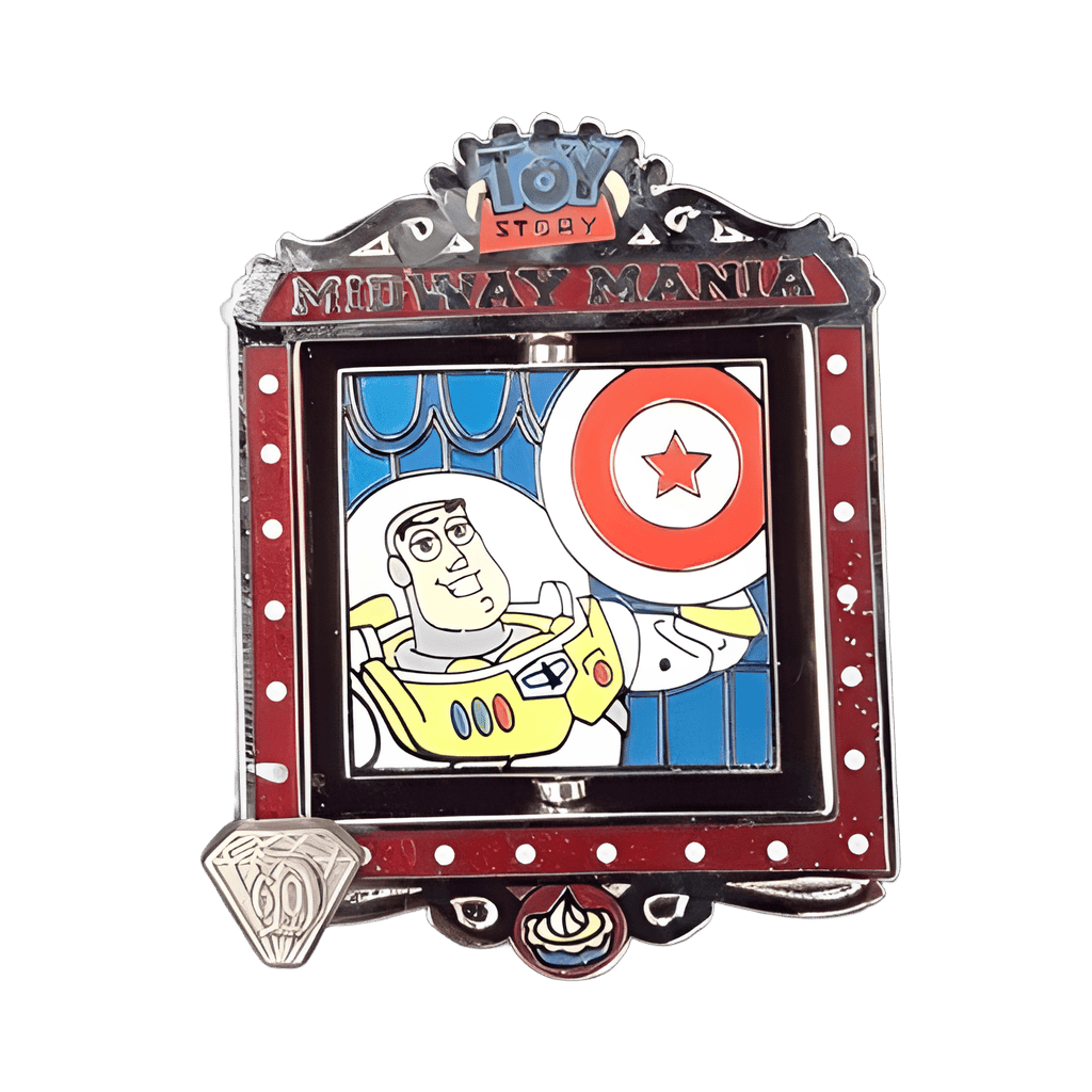 Toy Story Midway Mania Spinner Disney pin