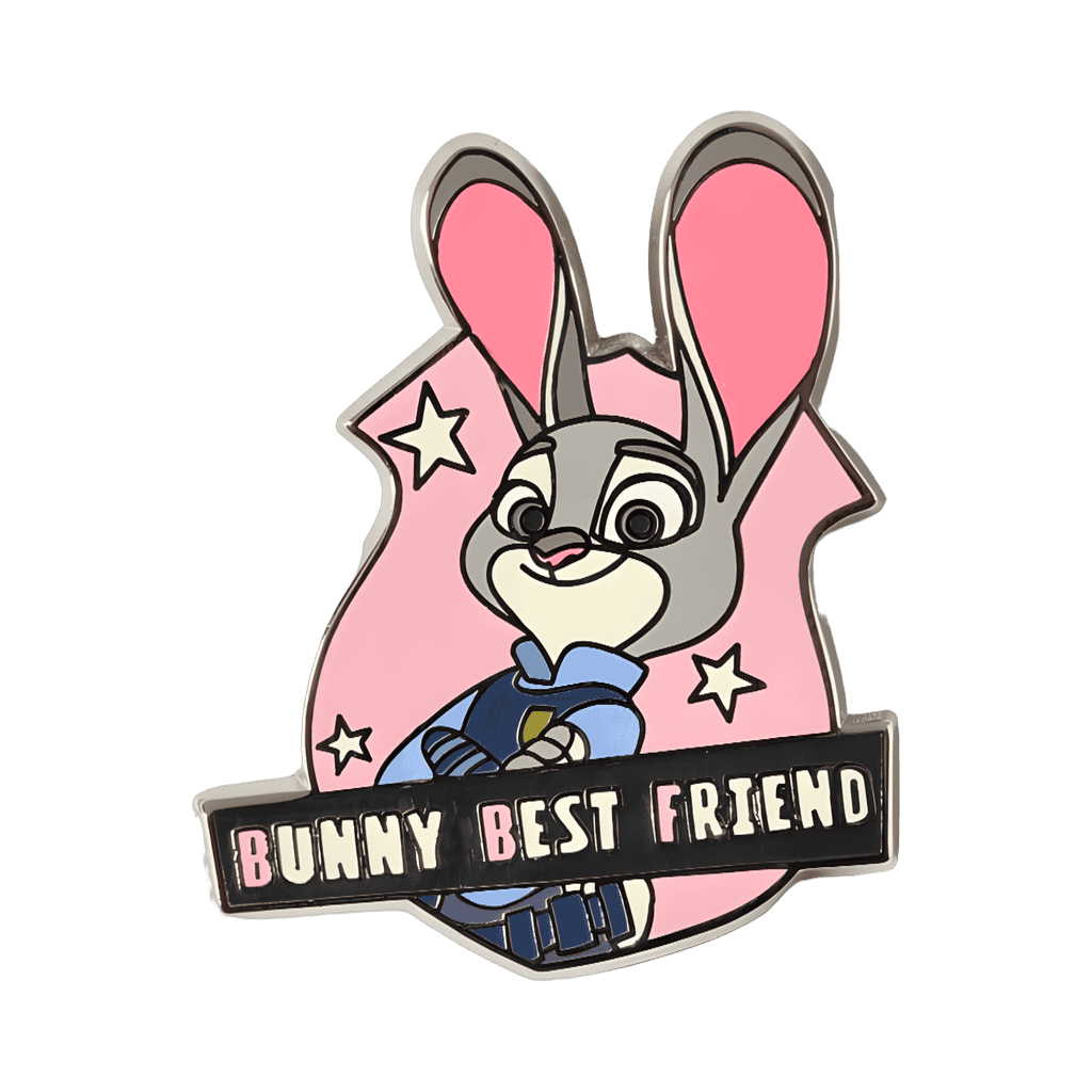 Judy Hopps - Bunny Best Friend Badge Disney pin