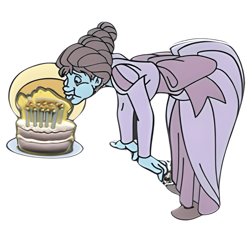 Cake Ghost Disney pin