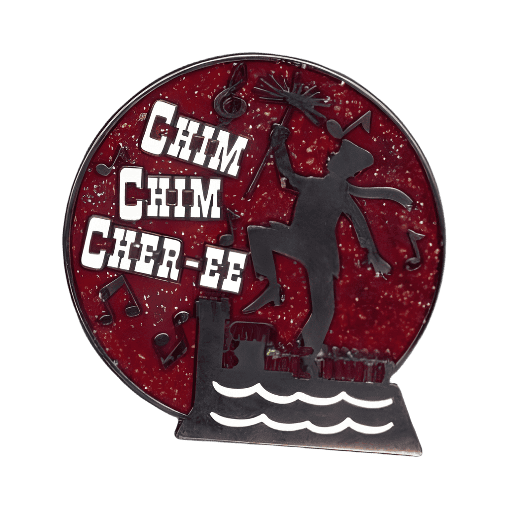 Chim Chim Cher-ee Bert (Red) Mary Poppins Musical Disney pin