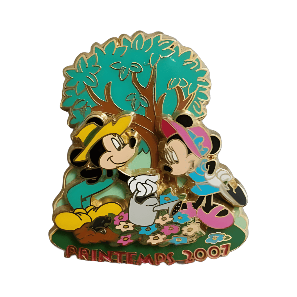 Printemps 2007 Mickey and Minnie Disney pin
