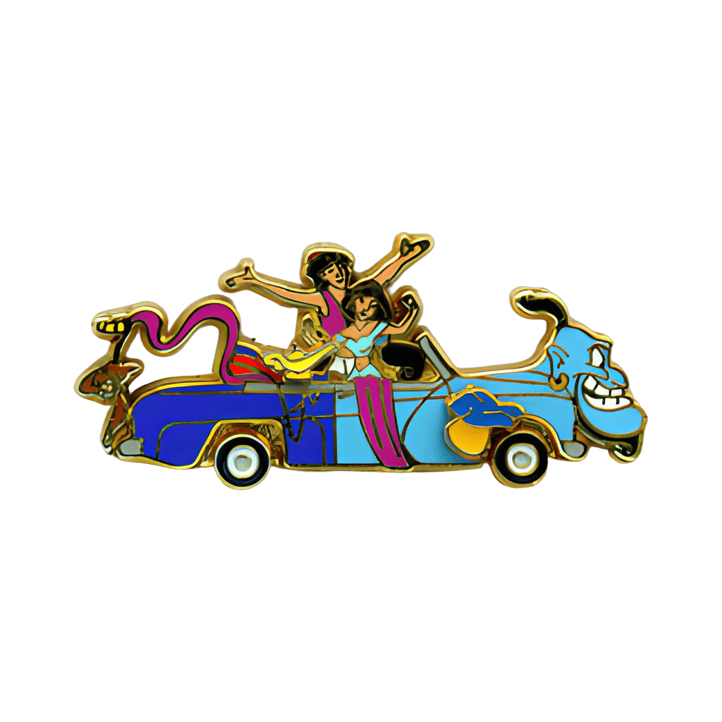 Aladdin and Jasmine Disney pin