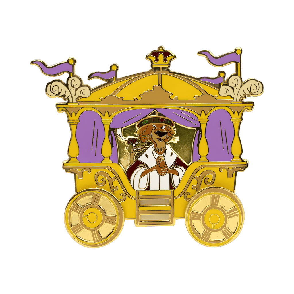 Prince John and Sir Hiss Disney pin