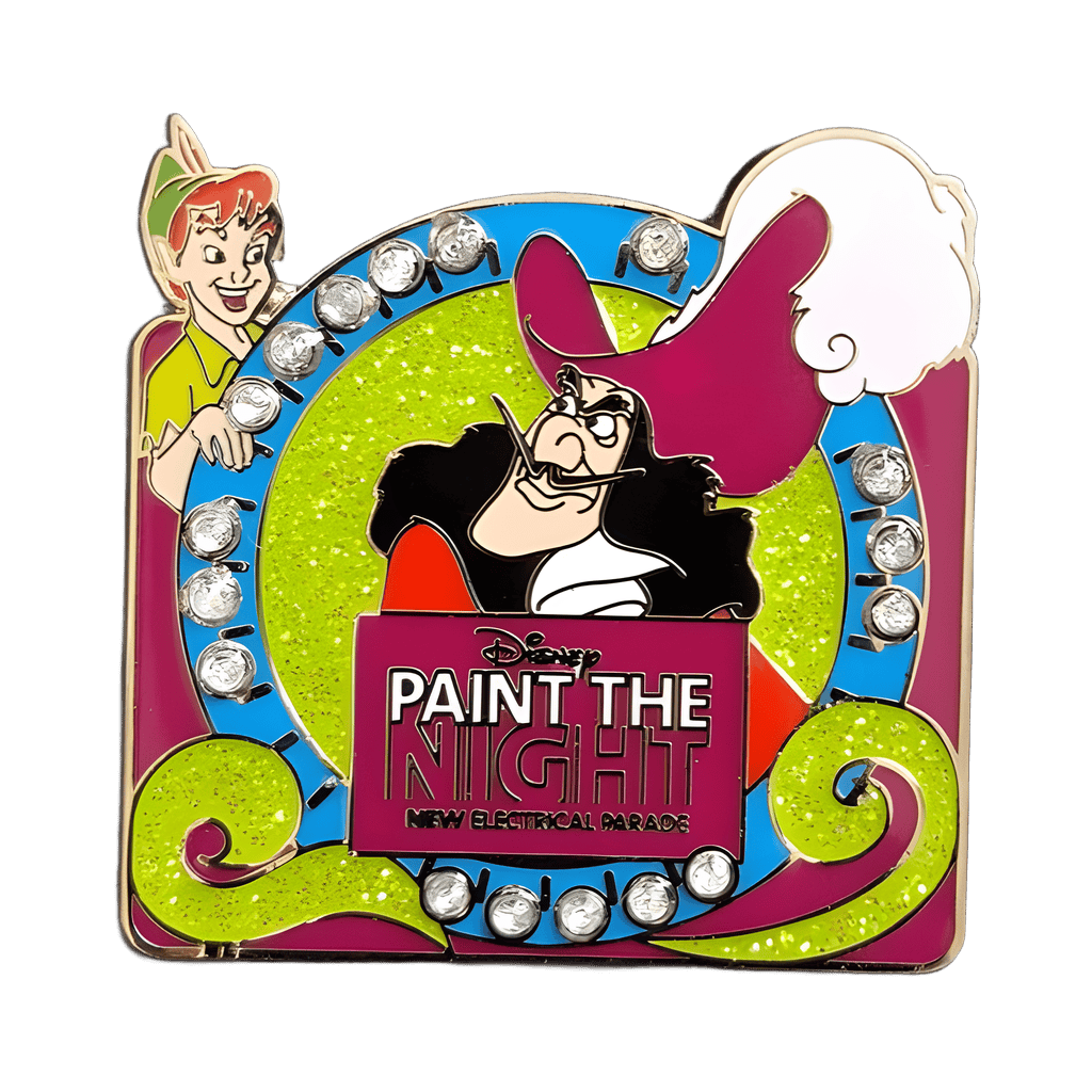 Peter Pan and Captain Hook Disney pin