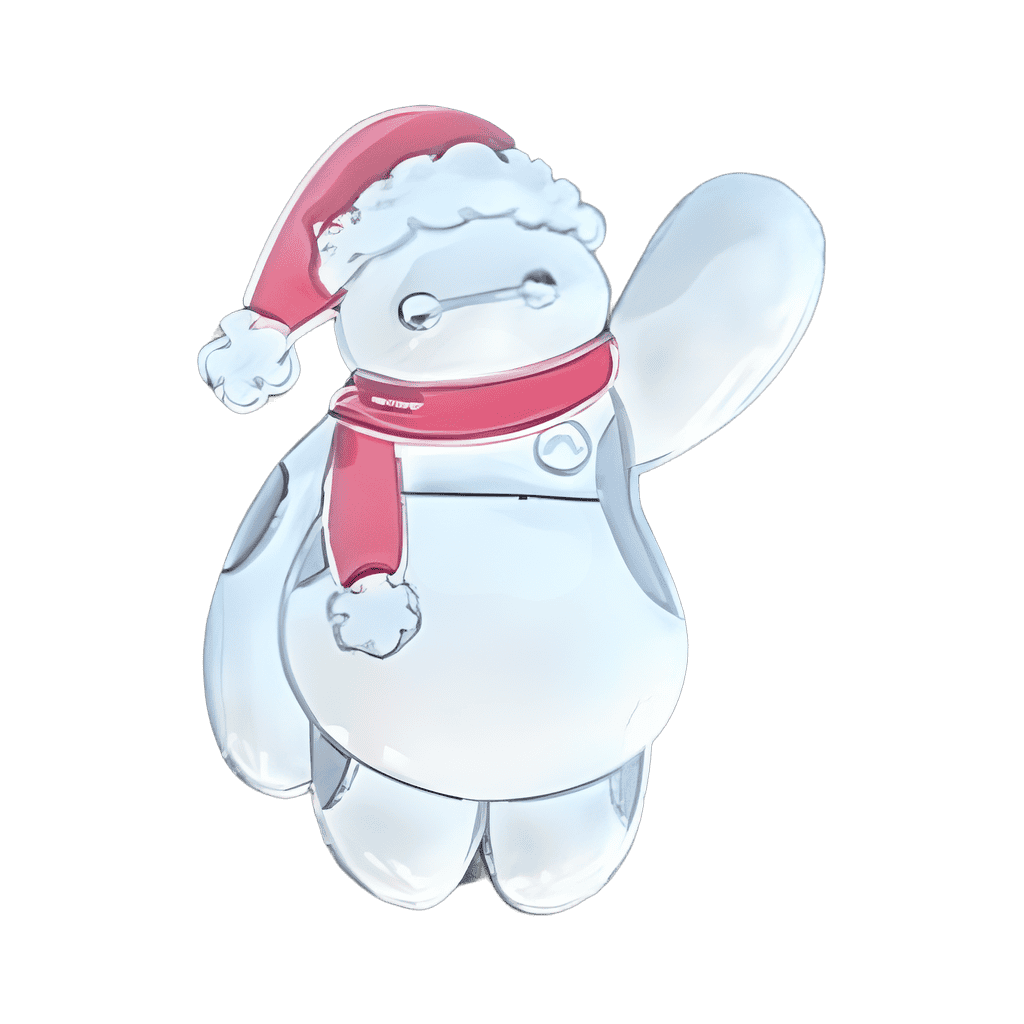 Winter Baymax Disney pin