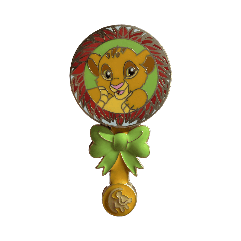 Simba Rattle Disney pin
