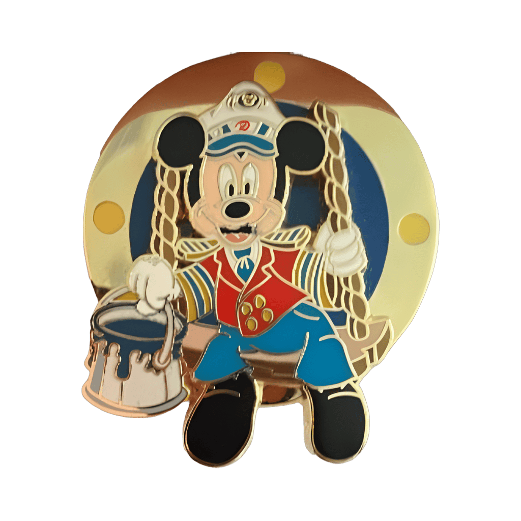 Captain Mickey Disney pin