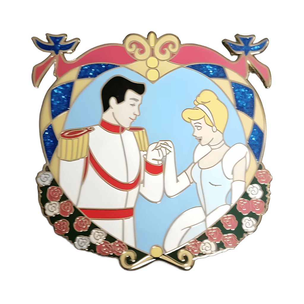 Cinderella & Prince Charming Disney pin