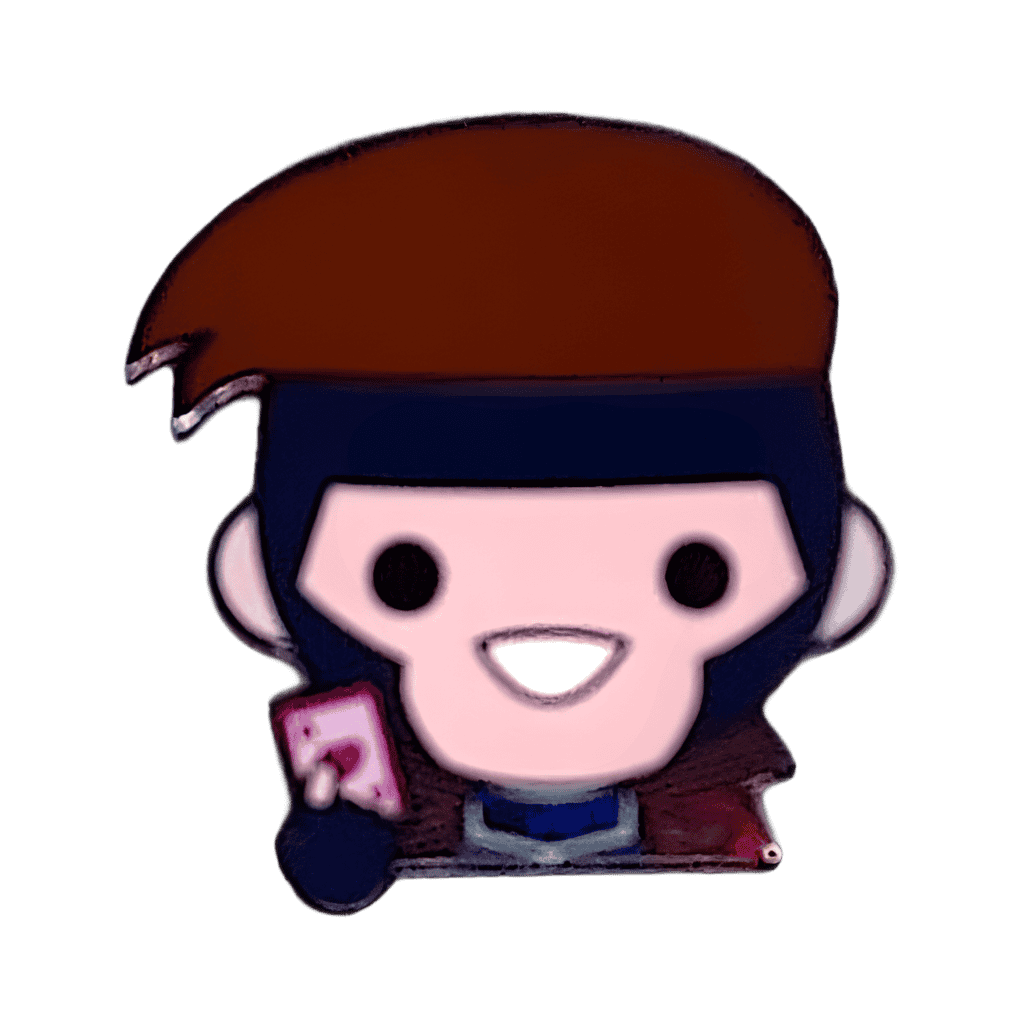 Gambit Disney pin