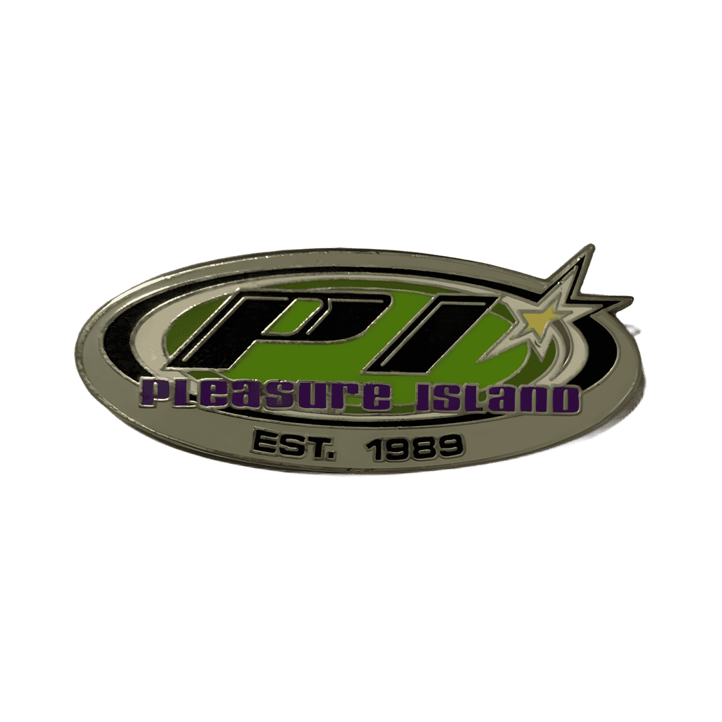 Pleasure Island Logo with Star Disney pin