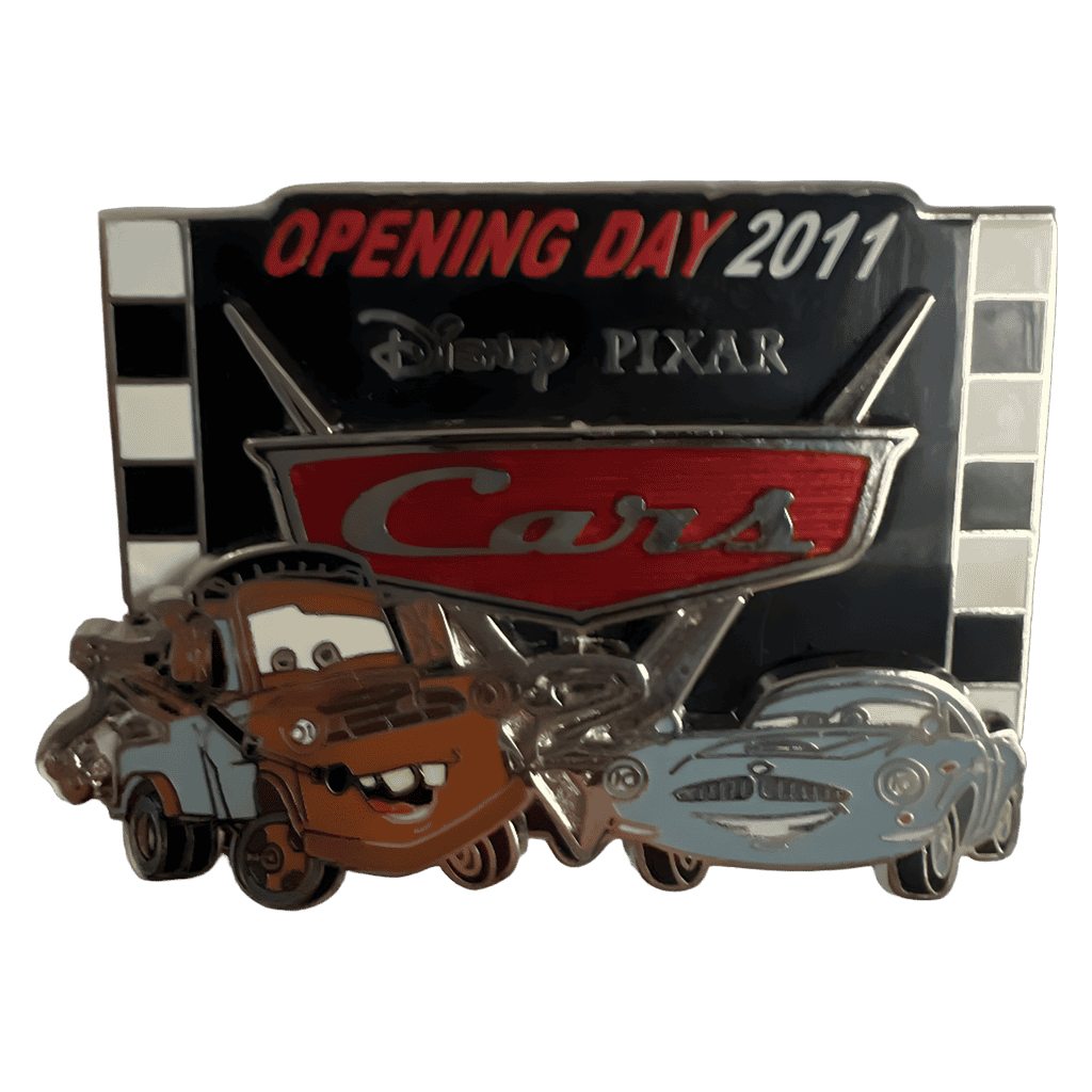 Cars 2 opening day Disney pin