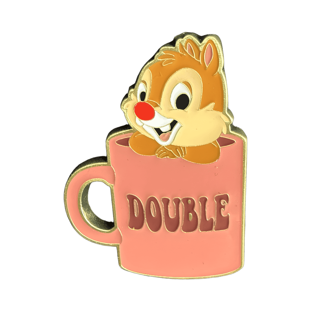 Dale Double coffee mug Disney pin