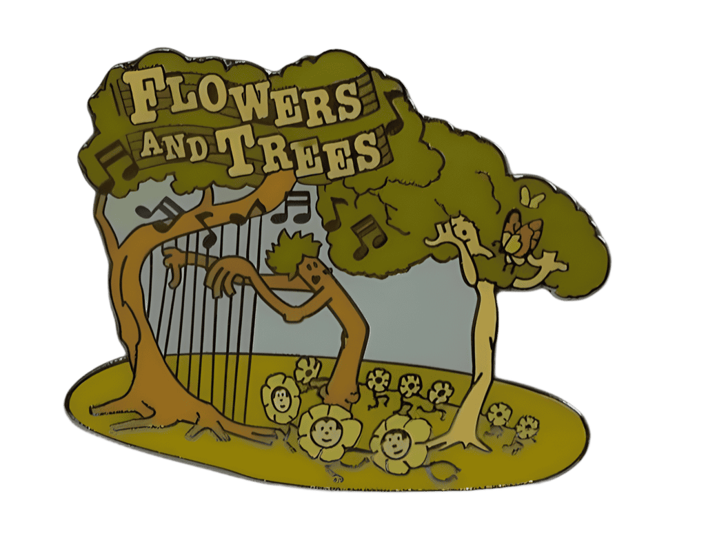 Flowers and Trees Disney pin