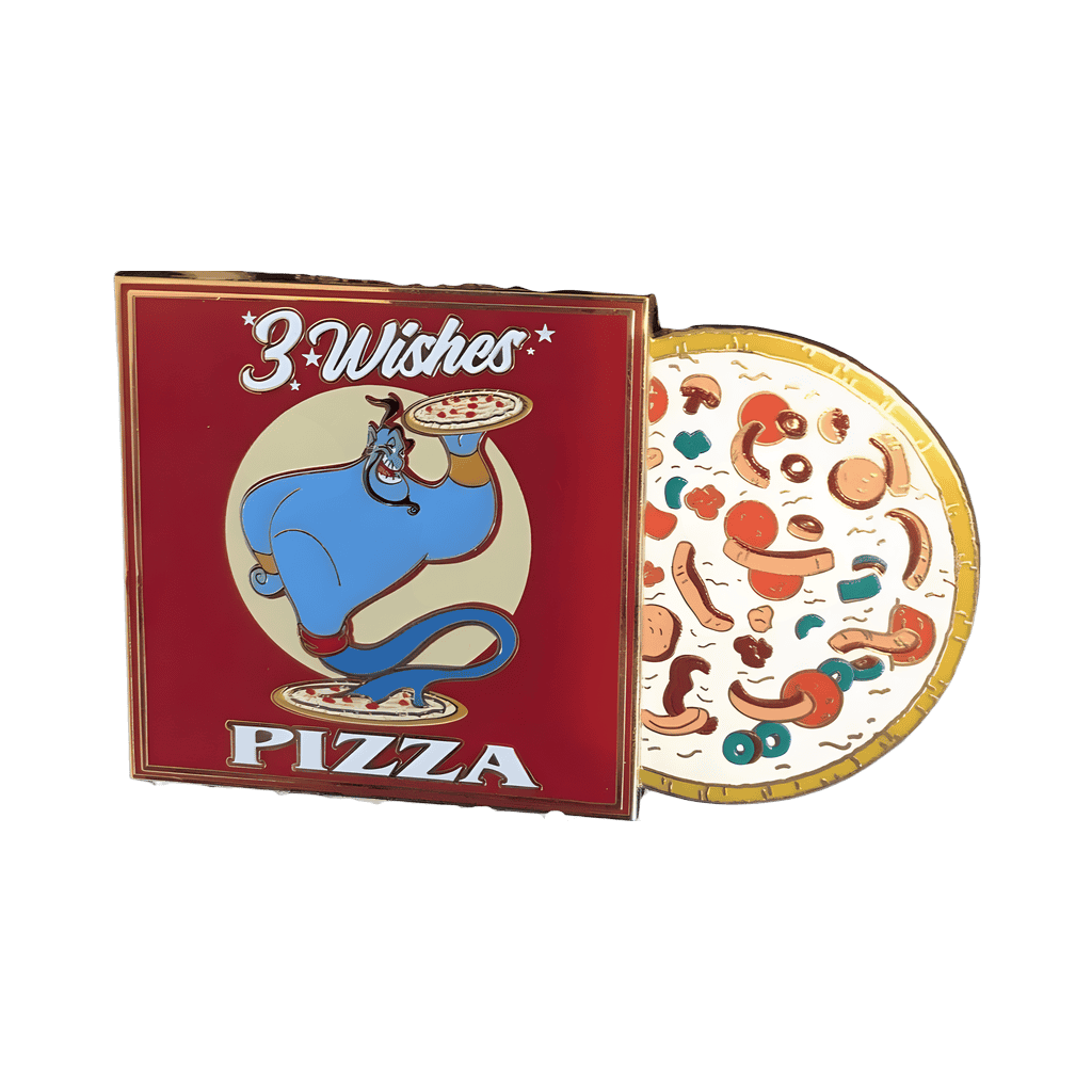 3 Wishes Pizza - Genie Disney pin