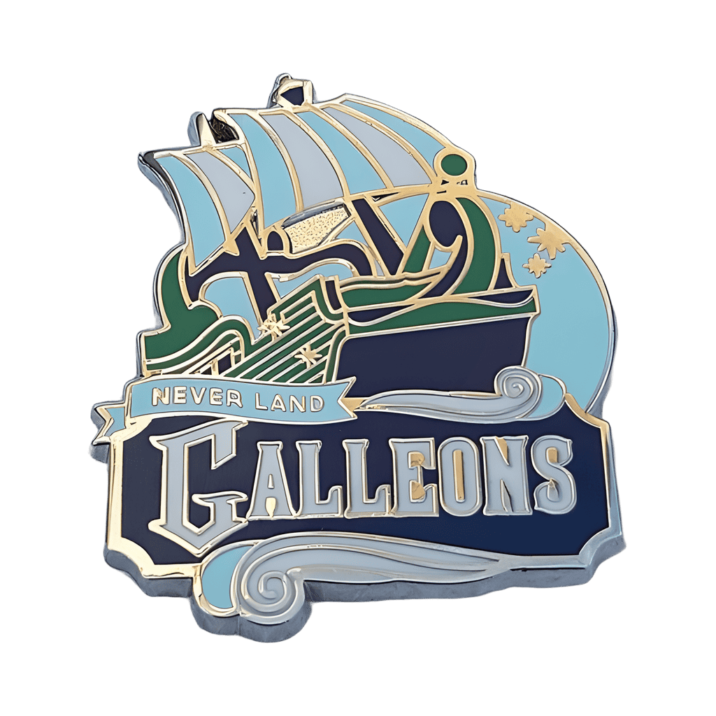 Neverland Galleons Disney pin