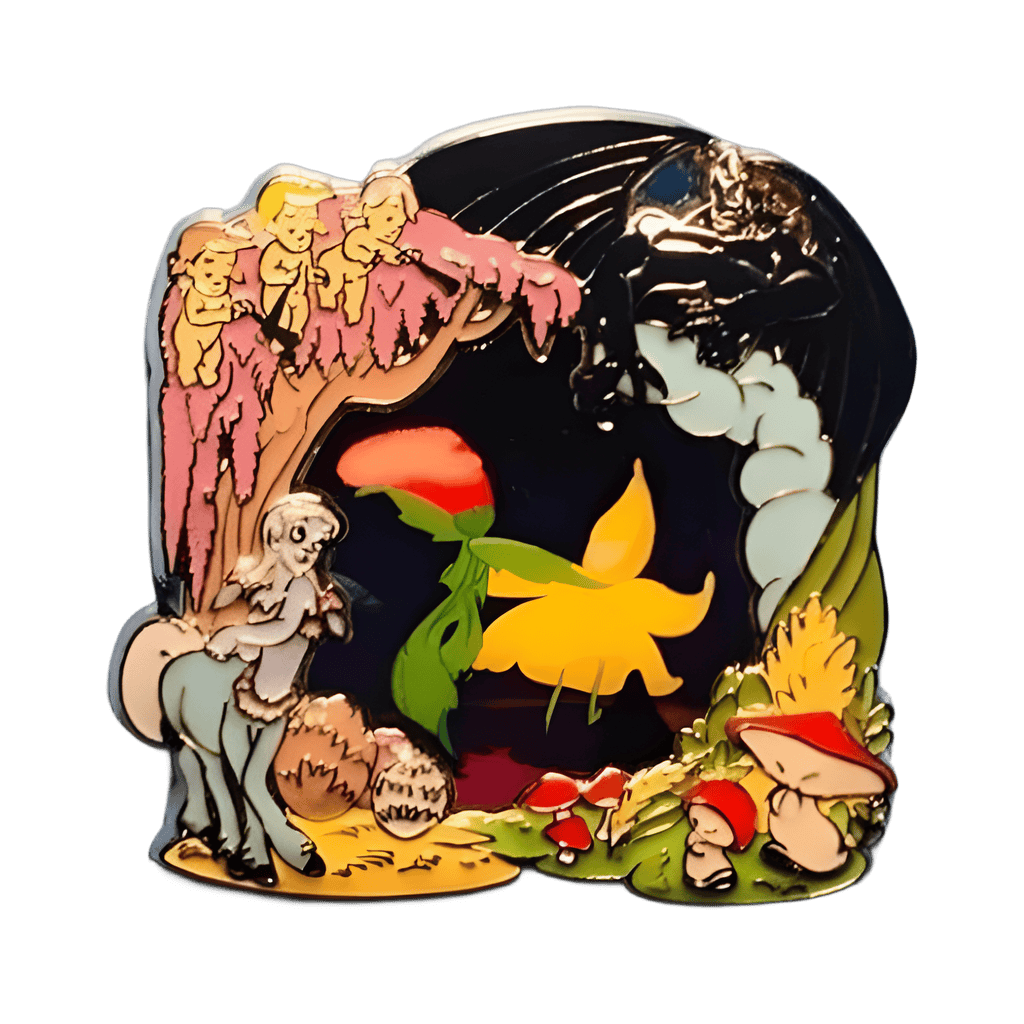 Version #1 - Flowers Disney pin