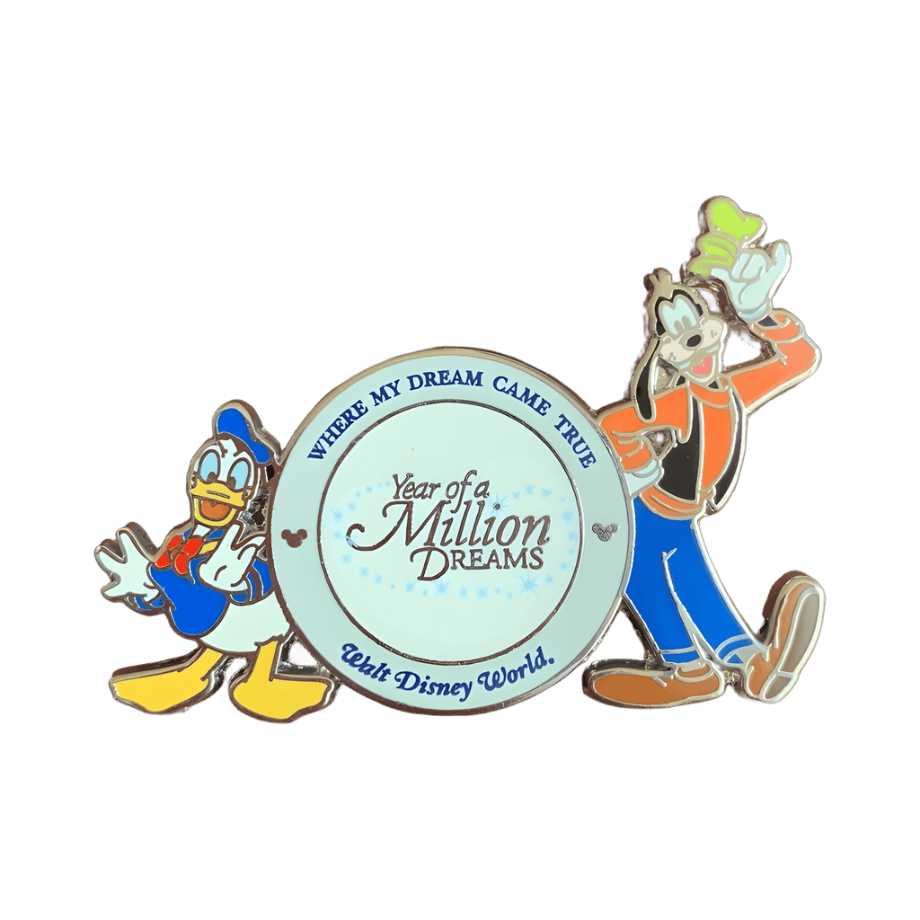 Donald Duck and Goofy Disney pin