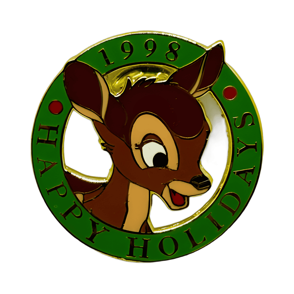1998 Cast Exclusive Holiday Bambi Disney pin