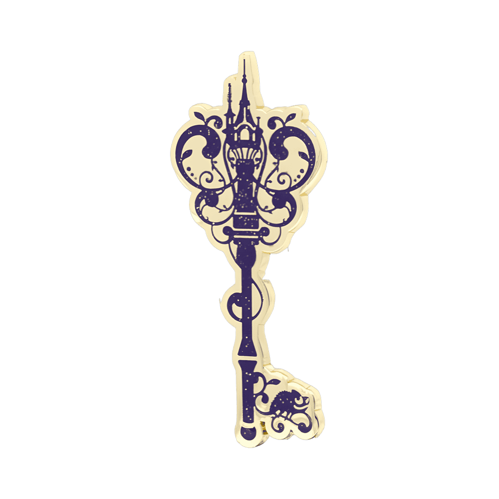 Rapunzel Key Disney pin
