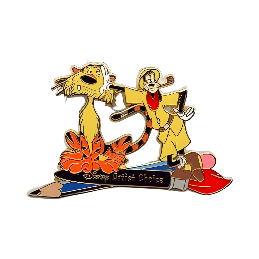 Artist Choice #6 - Goofy and Tiger Disney pin