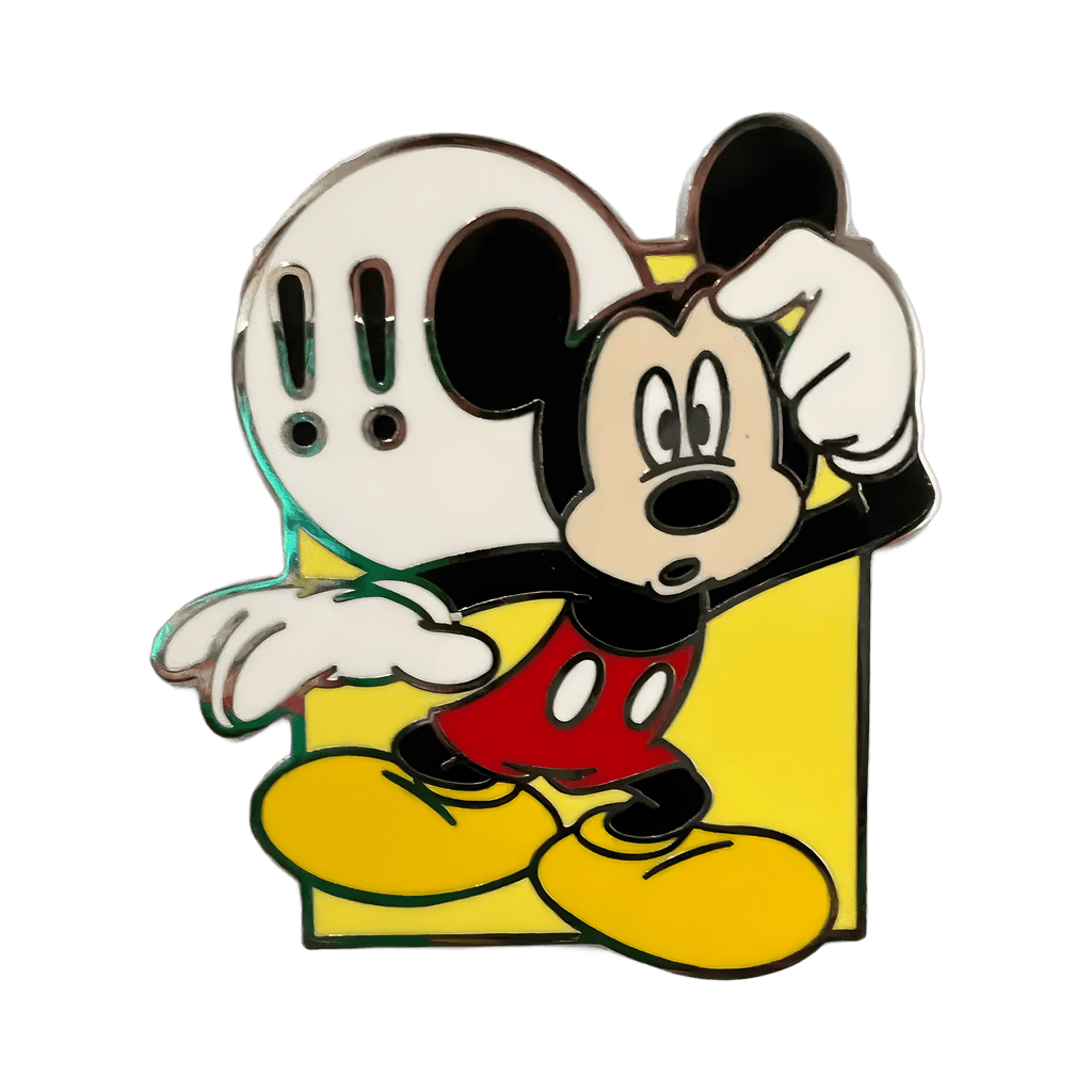 Confused Disney pin