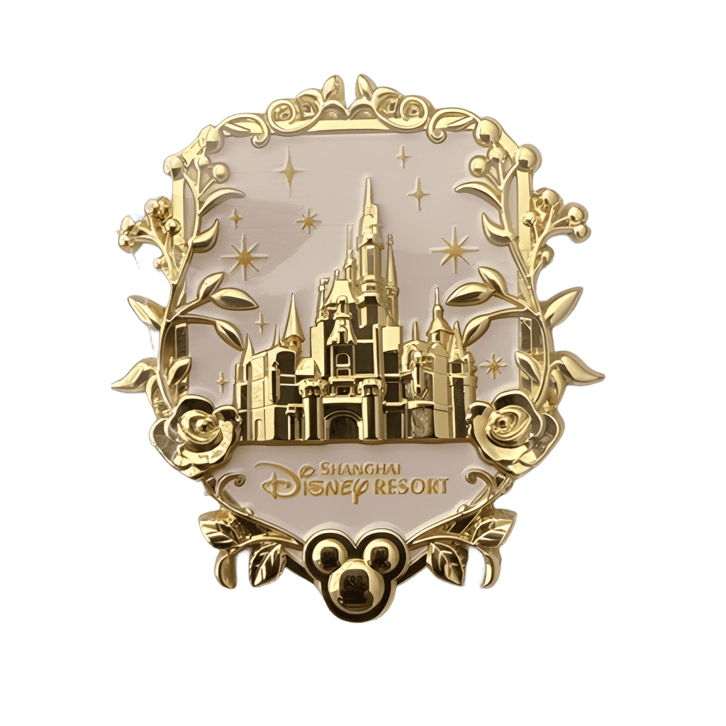 Shanghai Disney Resort Castle Pin Disney pin