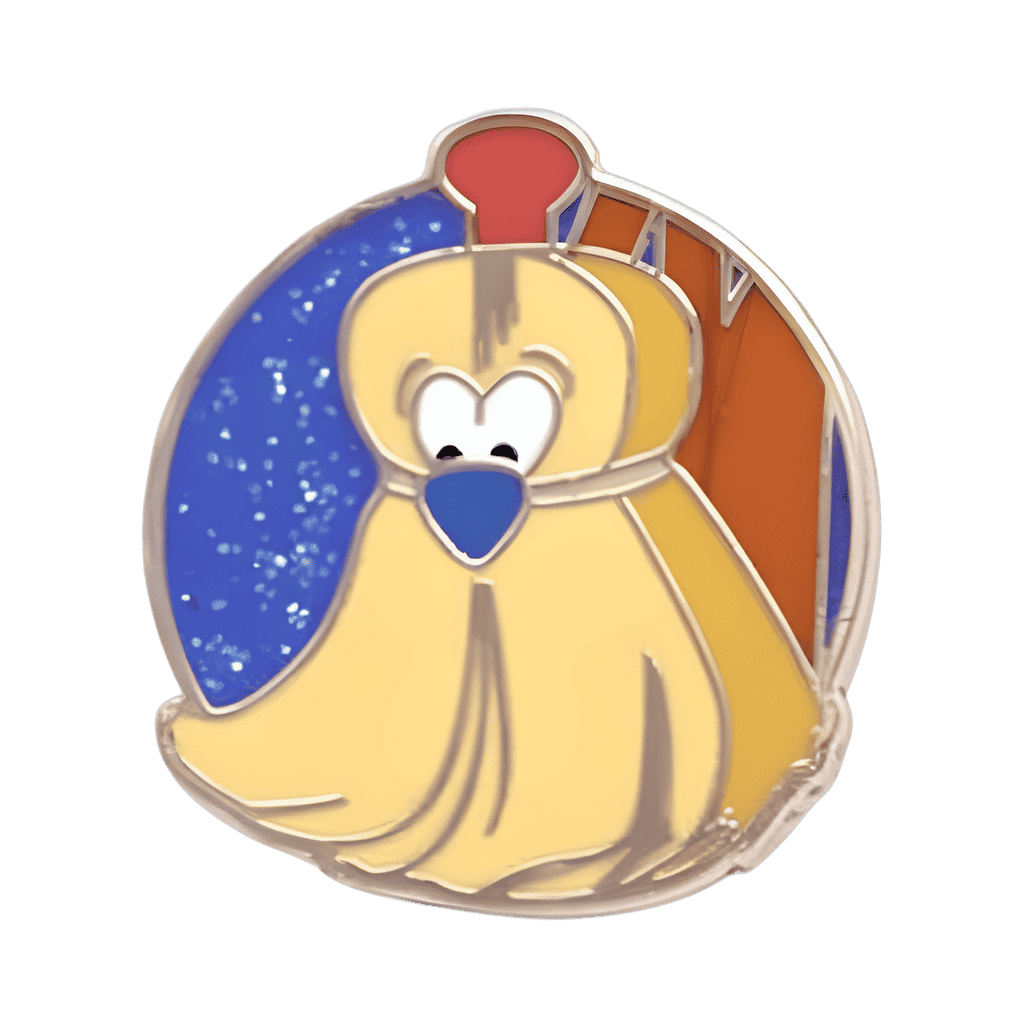 Whiskerbroom-Dog Disney pin