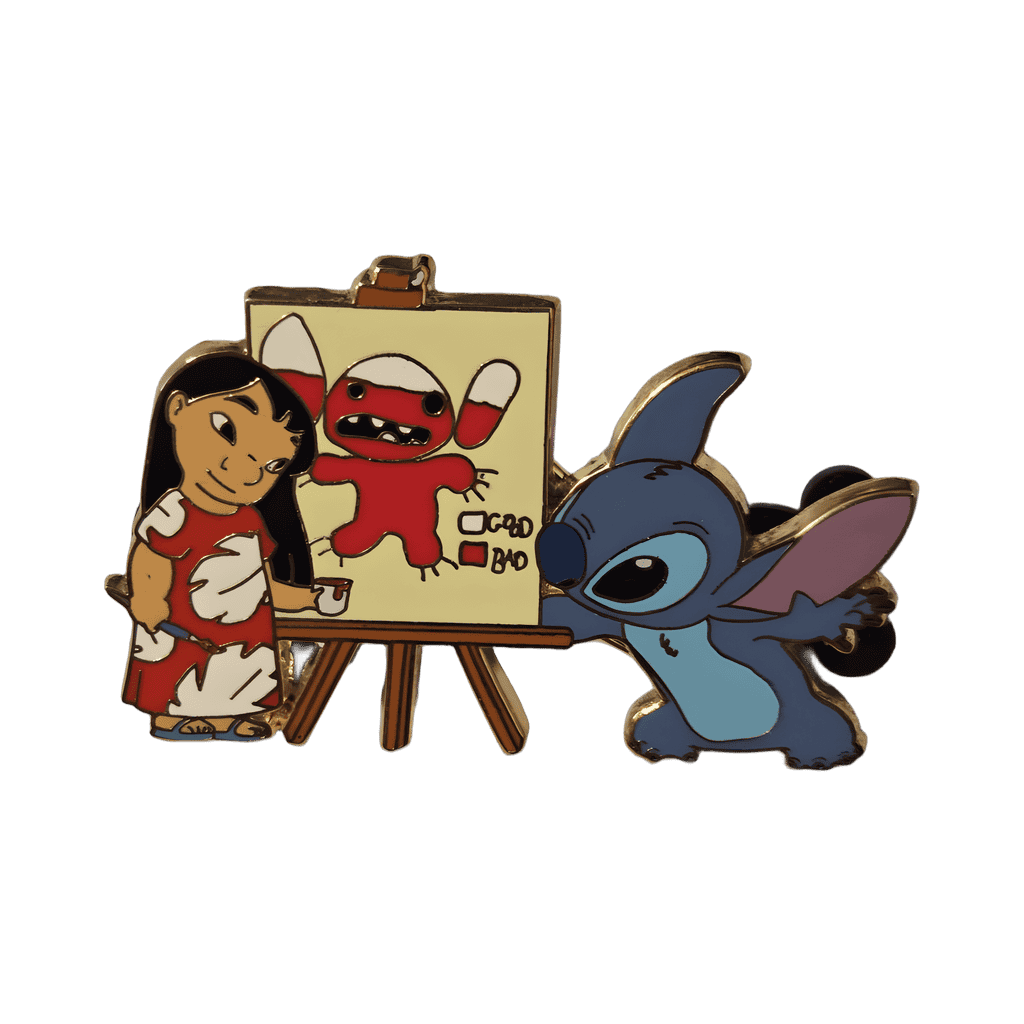 Lilo and Stitch Badness Level Disney pin