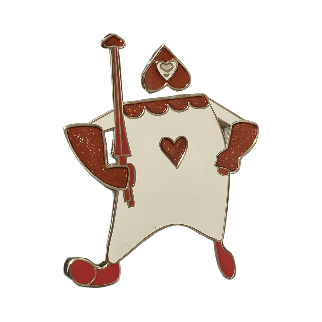 Alice in Wonderland - Ace of Hearts Card Disney pin