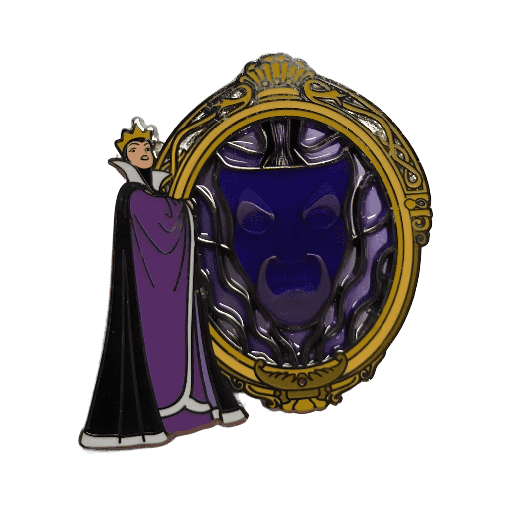 Evil Queen and Magic Mirror - Version 1 - Purple Disney pin