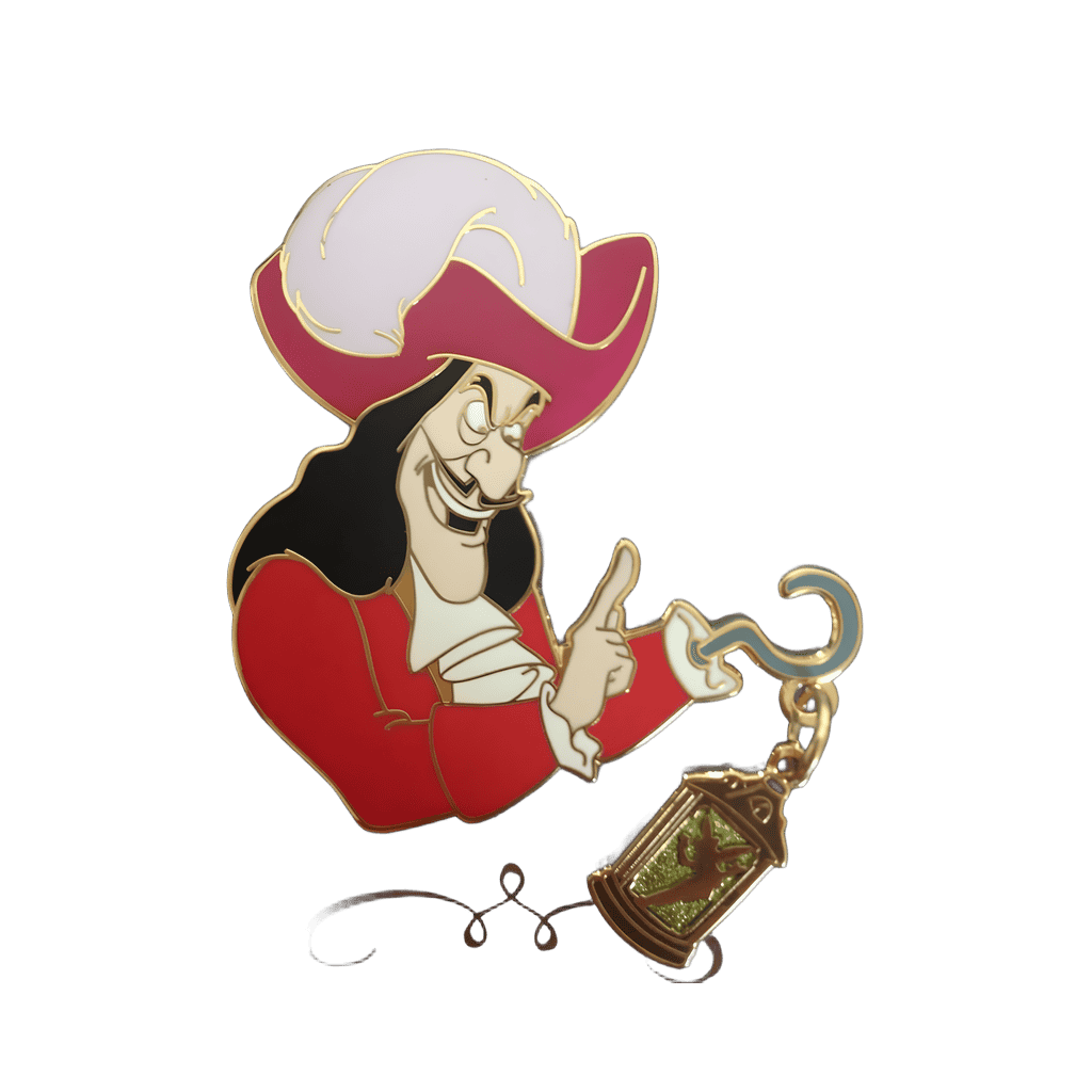 Captain Hook Disney pin