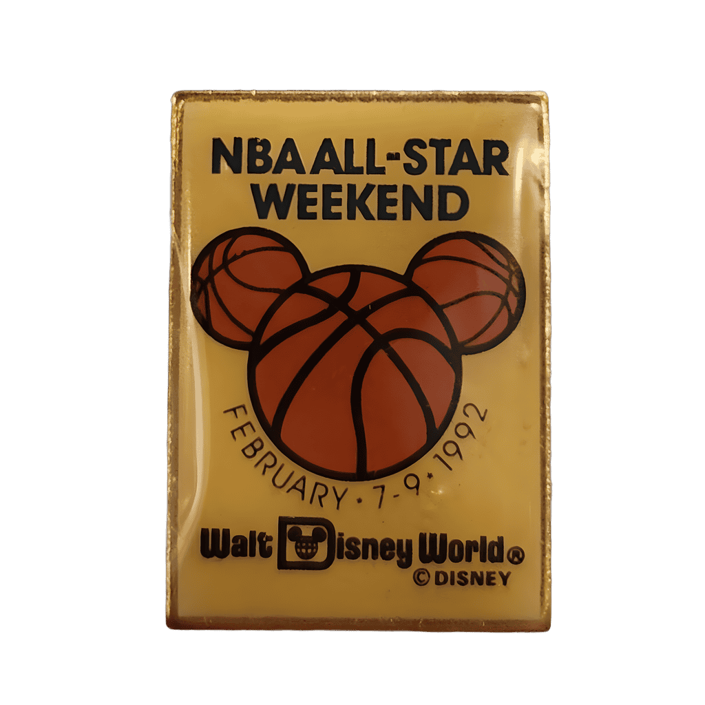 NBA All-Star Weekend (February 7-9th, 1992) Disney pin