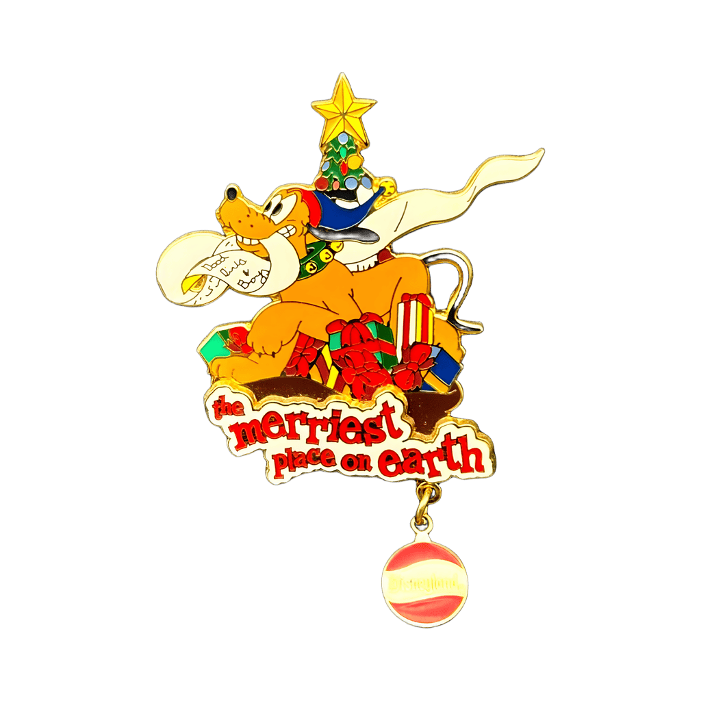 The Merriest Place on Earth - Pluto Disney pin