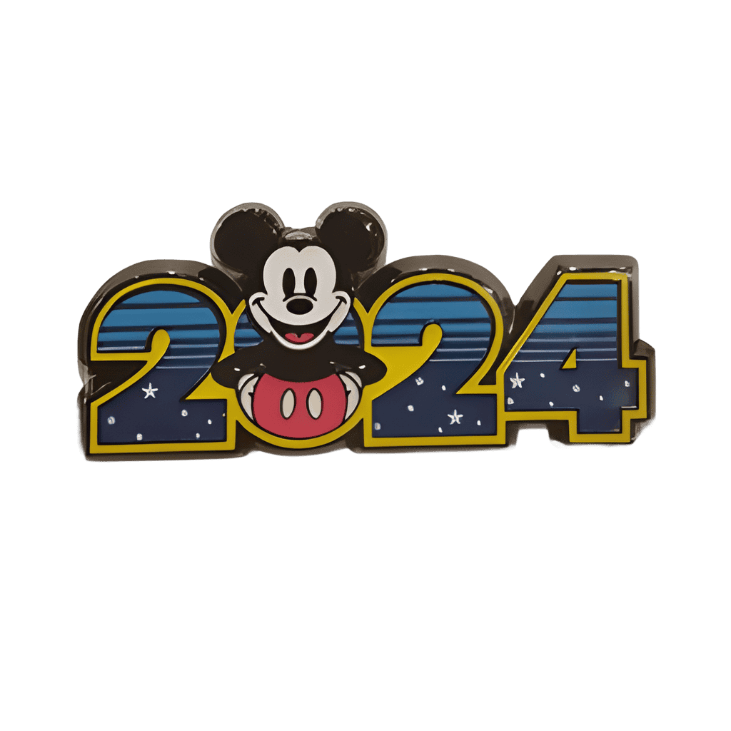 Glow-in-the-Dark 2024 with Mickey Mouse Disney pin