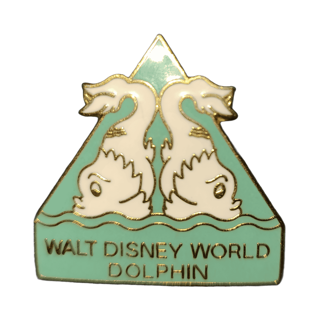 Dolphin Resort Logo (Teal) Disney pin