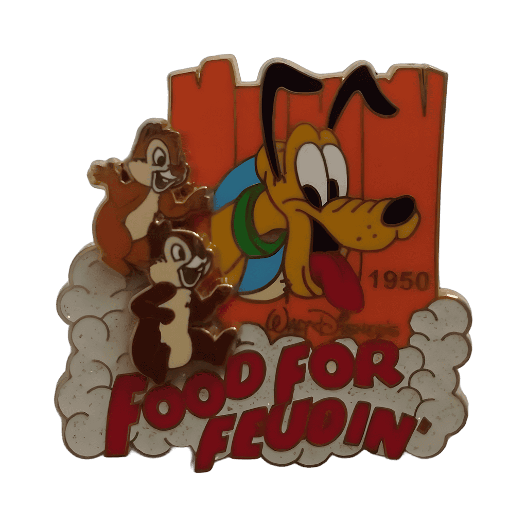 Food for Feudin' 1950 Disney pin