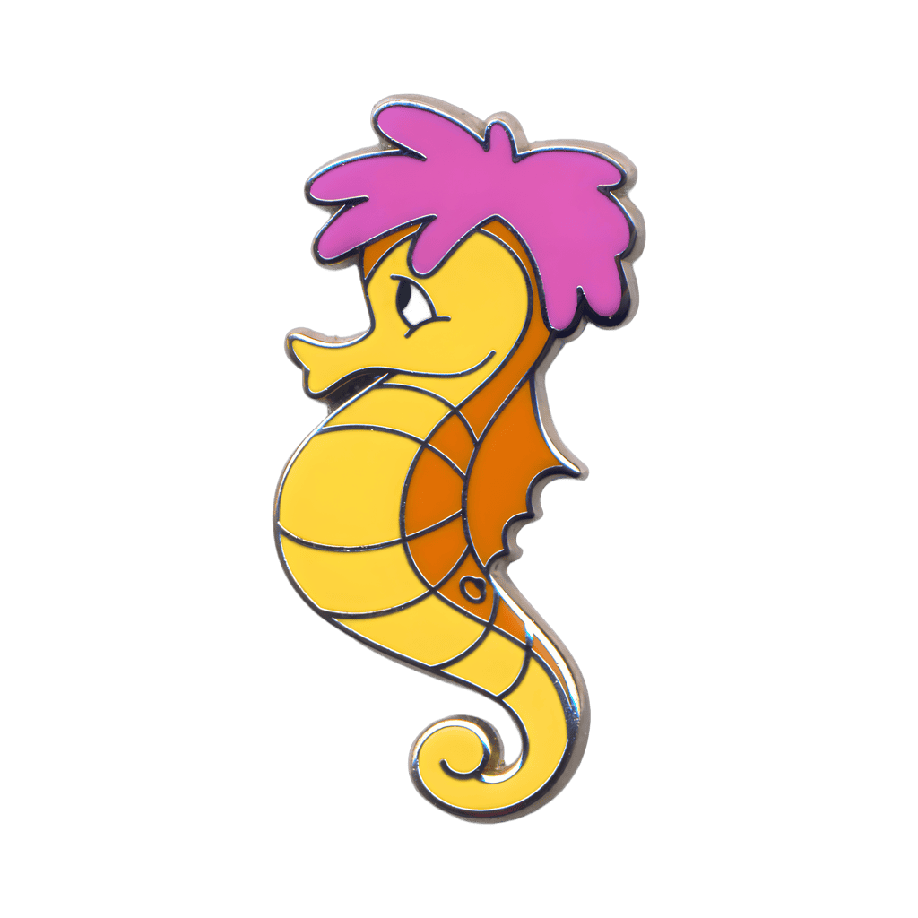 Seahorse from The Little Mermaid Disney pin