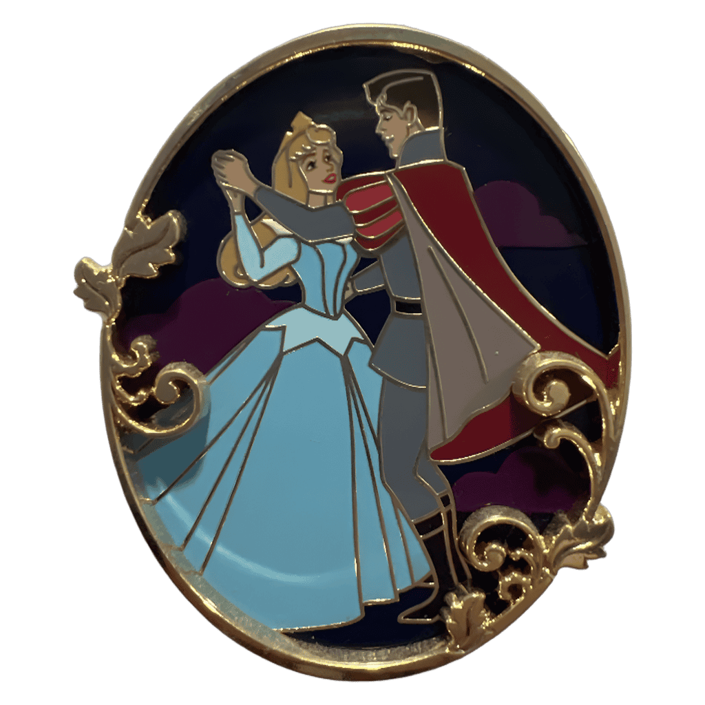 Aurora and Phillip Dancing Disney pin