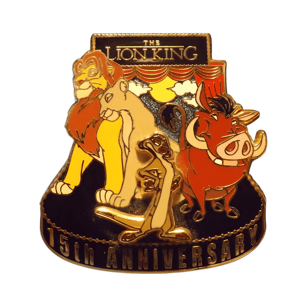 Simba, Nala, Timon and Pumbaa Disney pin