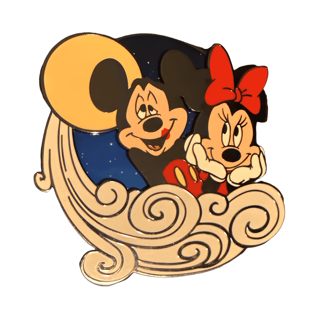 Mickey and Minie in love Disney pin