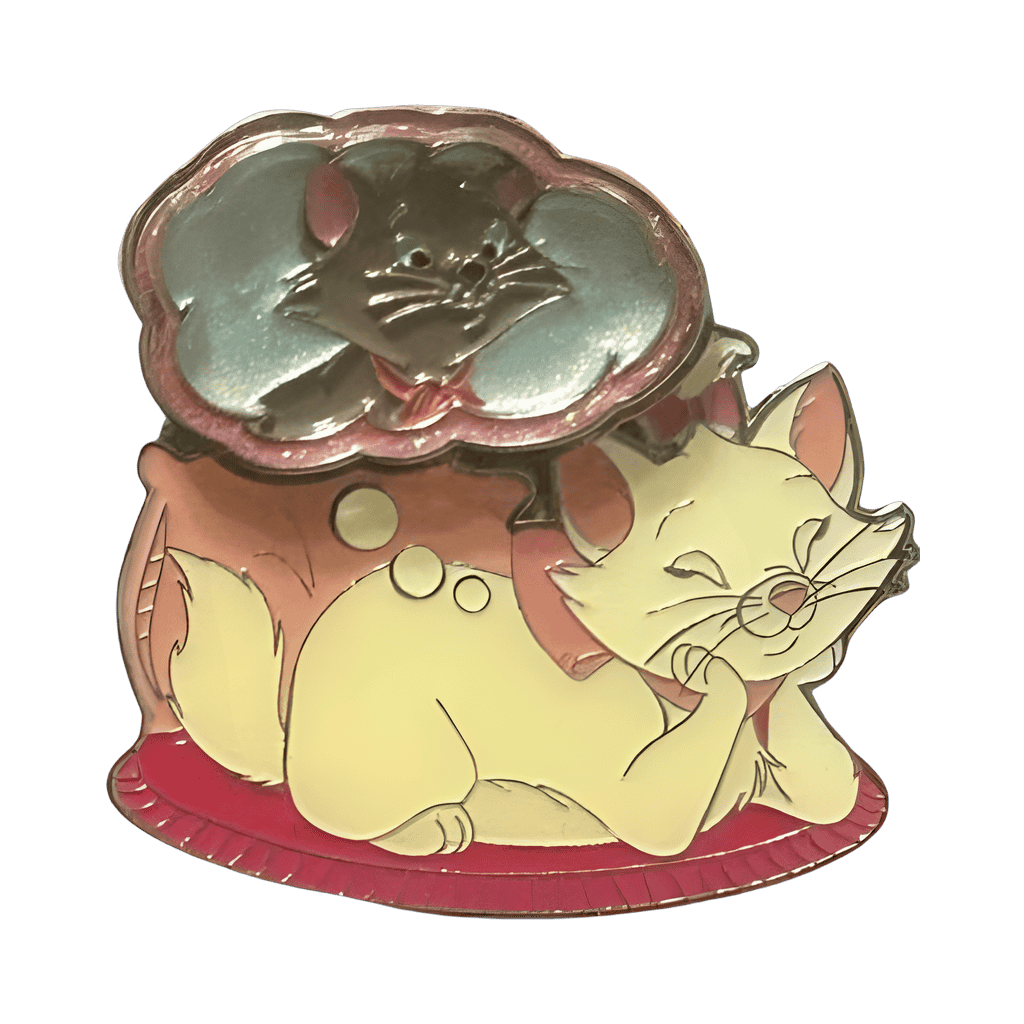 Marie & Berlioz Disney pin