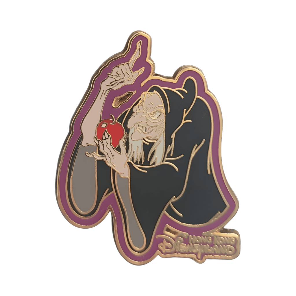 Old Hag Holding the Poison Apple Disney pin