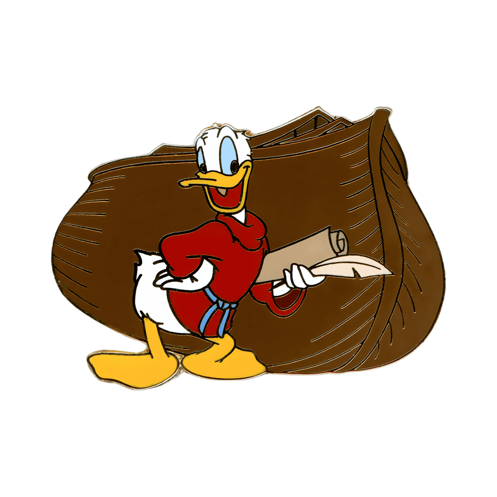 Donald Duck as Noah in Front of the Ark Disney pin